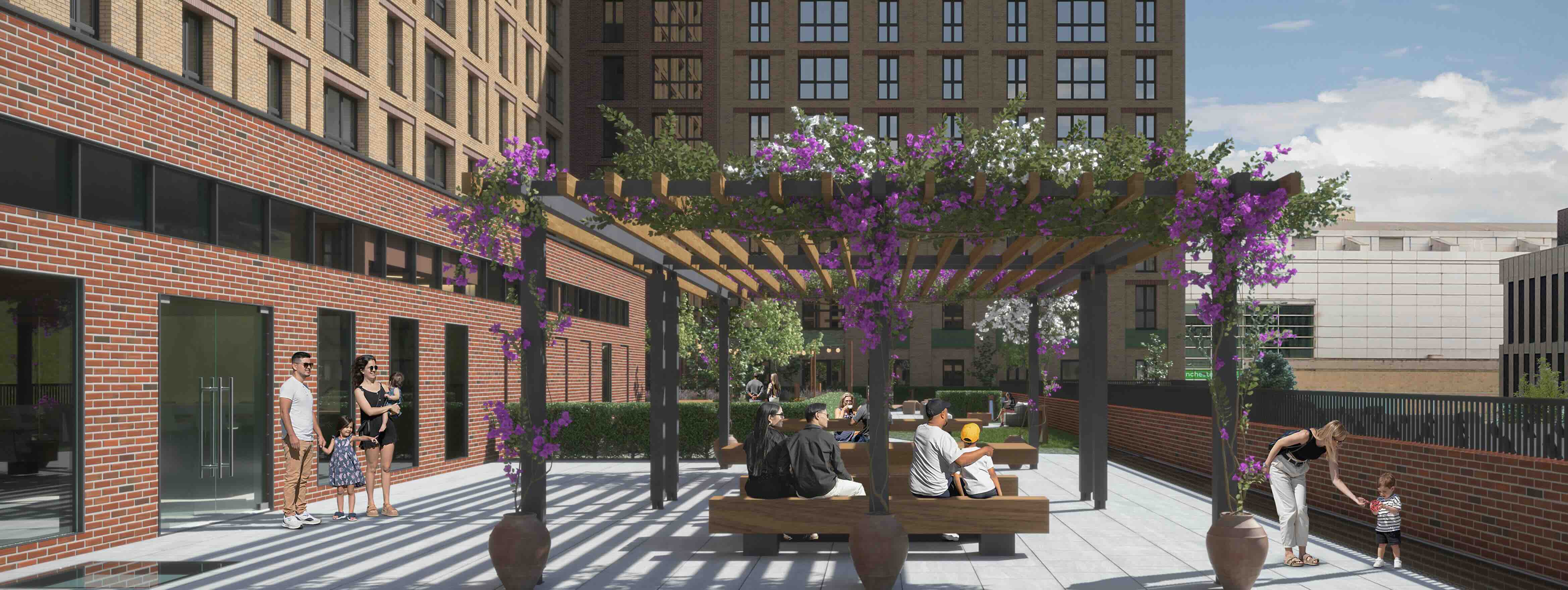 Waterhouse Gardens by Salboy, a family-centric development with green spaces and modern homes