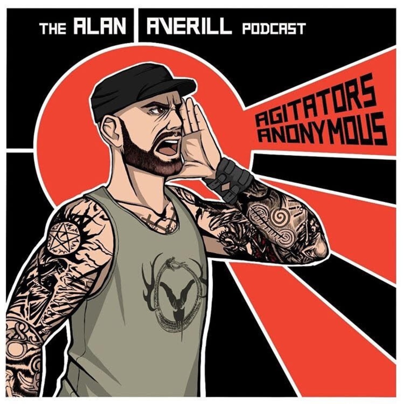AGITATORS ANONYMOUS the Alan Averill Podcast Artwork